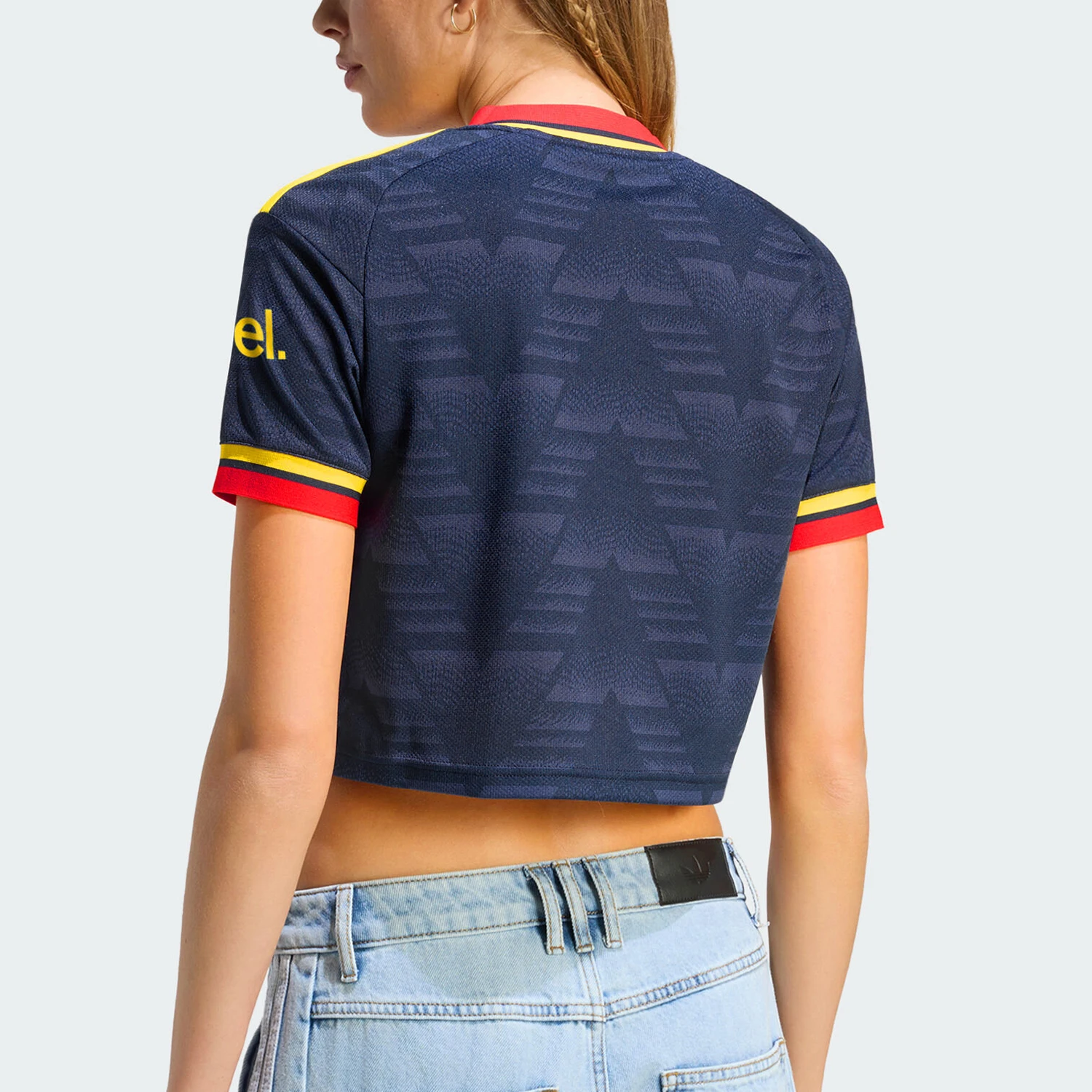 Adidas genuine clover women's classic fashion sports short sleeved T-shirt KB5587