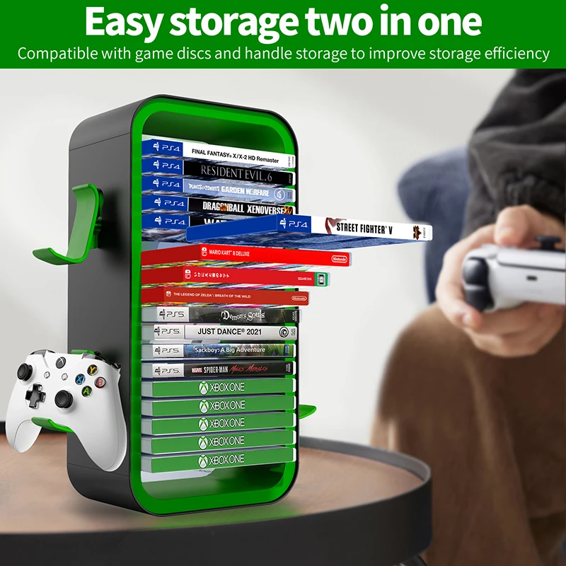 

Universal controller storage rack for PS5/PS4/switch/XBOX Series X&S
