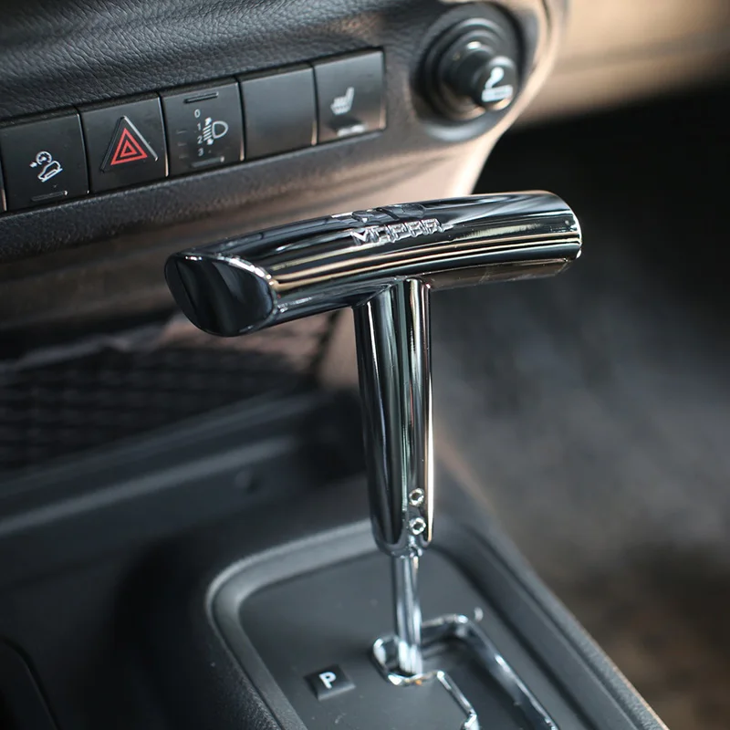 

T Handle Gear Shift Knob For 2012-2017 Jeep Wrangler JK Dodge Charger Challenger Compass Ram Heavy Metal Zinc Alloy Shift Knob