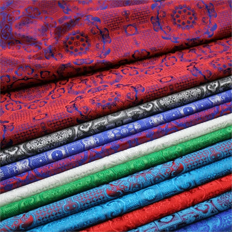 

Cheongsam hand-woven fabric silk satin brocade jacquard Chinese-style antique