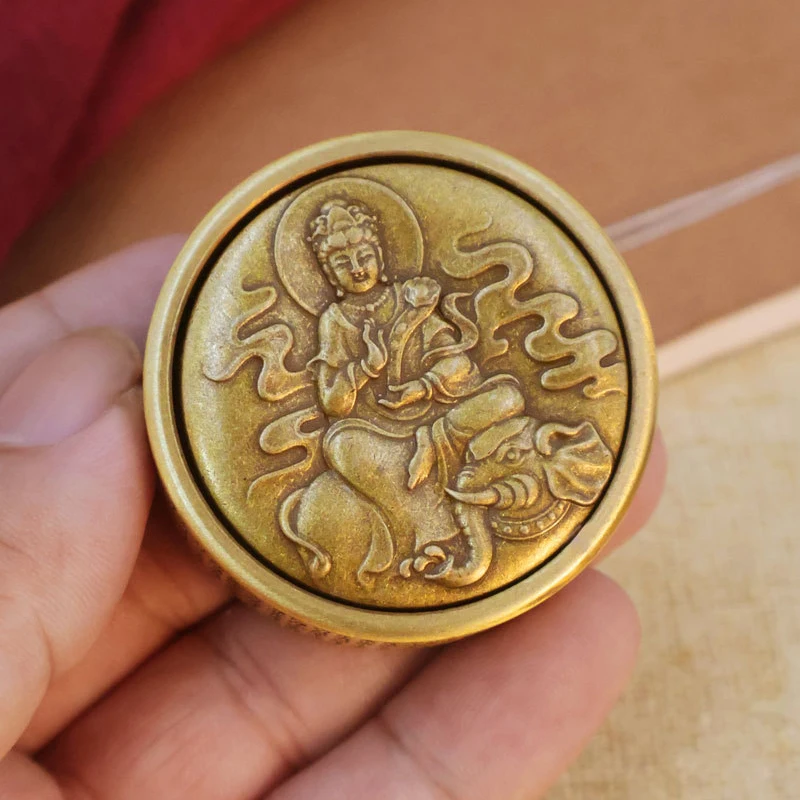 Spinner de mano de Buda Zen para adultos, artilugios de Metal EDC para aliviar la Ansiedad y el estrés, Alivio Del estrés, regalo novedoso