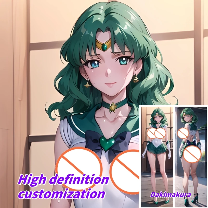 

Dakimakura Anime Sailor Moon Sailor Neptune Double-sided Print Life-size Body Pillow Cover Bedding Gifts