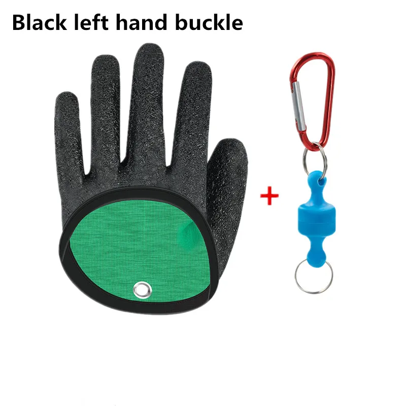 Angelhandschuhe mit Magnetverschluss, Professionelle Fischfanghandschuhe Schnell Trocknende Rutschfeste Angelhandschuhe – Detail 8