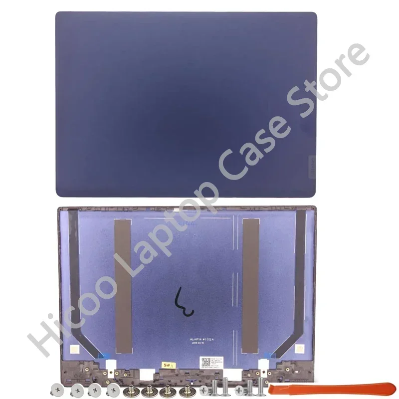 New For Lenovo Ideapad 330S-14 330S-14IKB 330S-14AST 2018 LCD Screen Back Cover Bezel Palmrest Bottom Housing Case blue