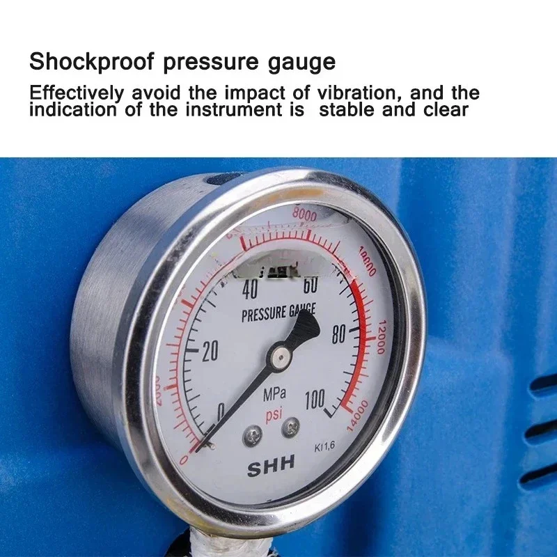 جهاز مضخة زيت كهربائية محمولة فائقة الضغط 220 فولت/أداة هيدروليكية لصمام الملف اللولبي QQ-700 #4