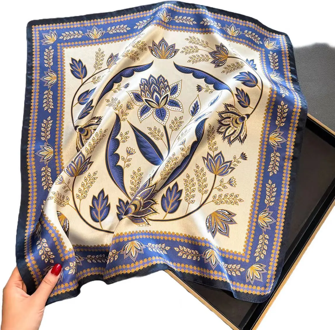 100% وشاح حريري طبيعي شالات نسائية يلتف للسيدات أوشحة فولارد الباشمينا منديل حجاب نسائي باندانا فاخر bufanda