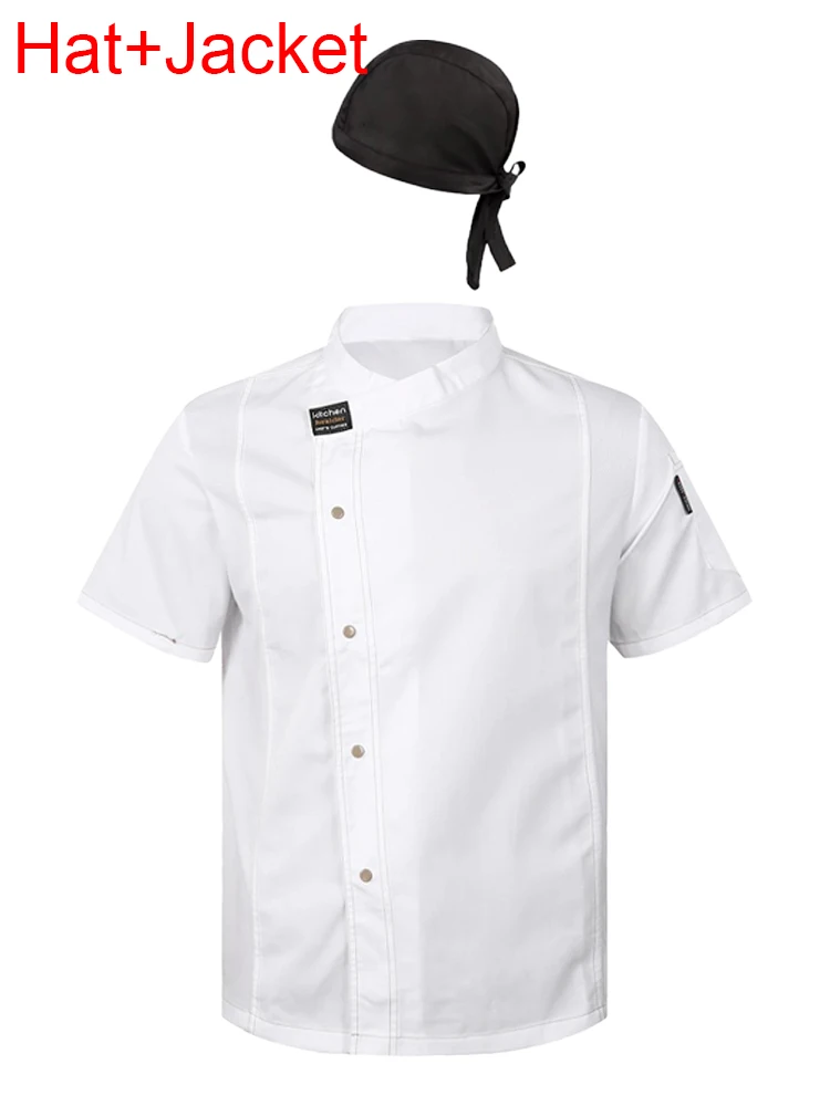 Servizio di ristorazione Abiti da cuoco Cucina dell'hotel Abbigliamento da lavoro Abito Ristorante Camicia da cucina Panetteria Café Cameriere Uniforme da lavoro per giacca