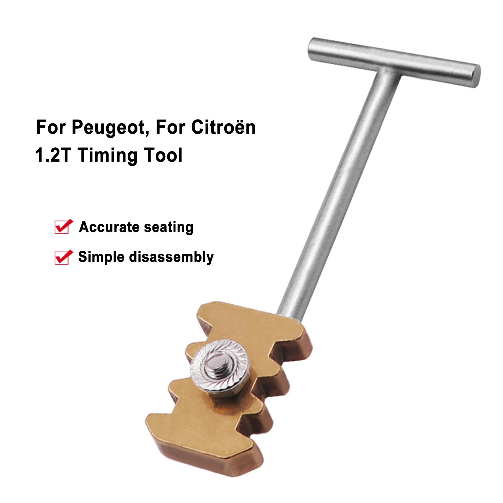 

Engine Timing Tool 1.2T Universal Engine Timing Camshaft Fastening Tools Alloy Steel Timing Accessory for Peugeot for Citroen