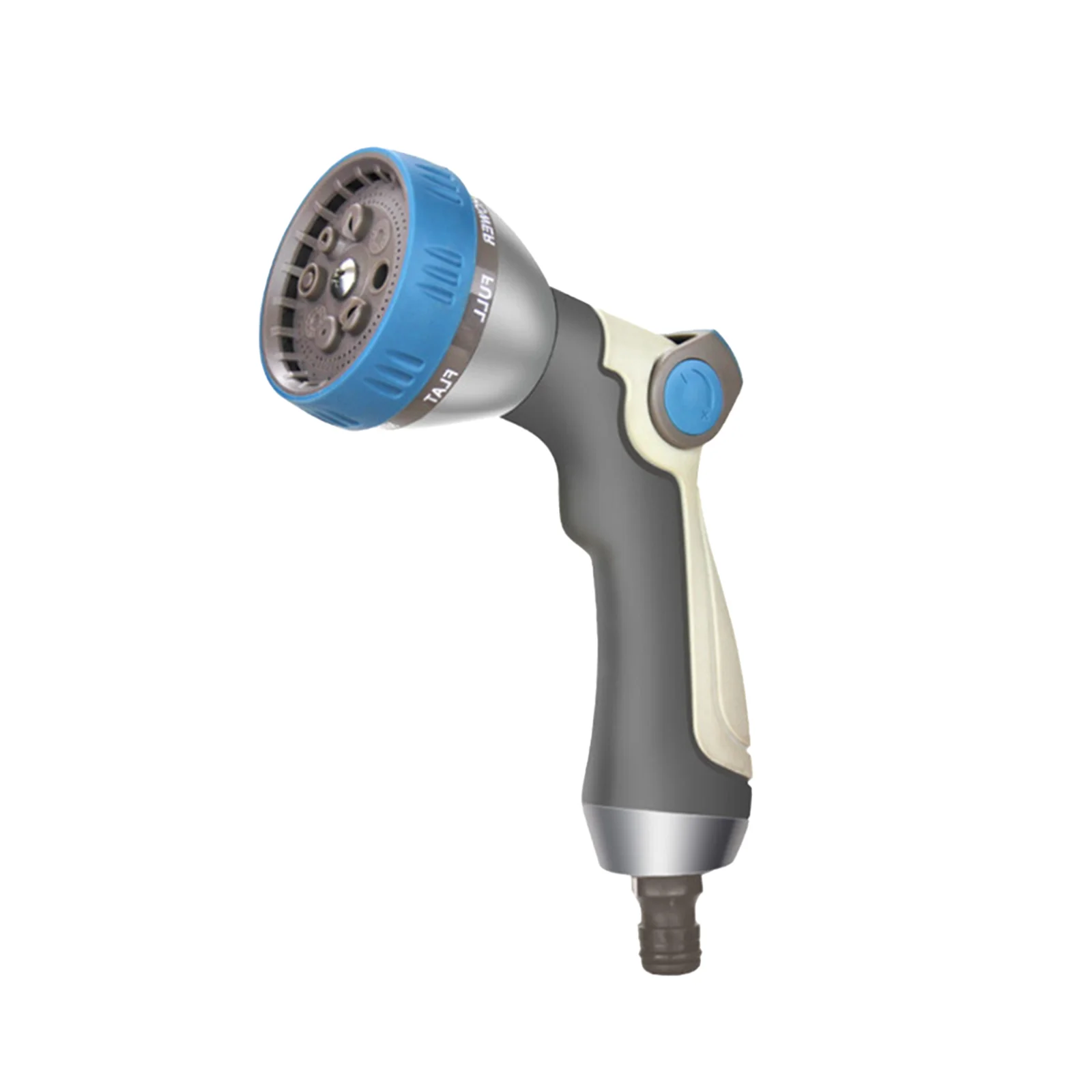 

Насадка для садового шланга с 8 режимами распыления, управление одной кнопкой, распылитель для садового шланга с функцией тумана для очистки под высоким давлением