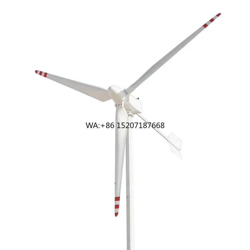 Wind Power System Long Lifespan Outdoor Horizontal 5kw 9kw 50kw Wind Turbine Generator for Home Solar and