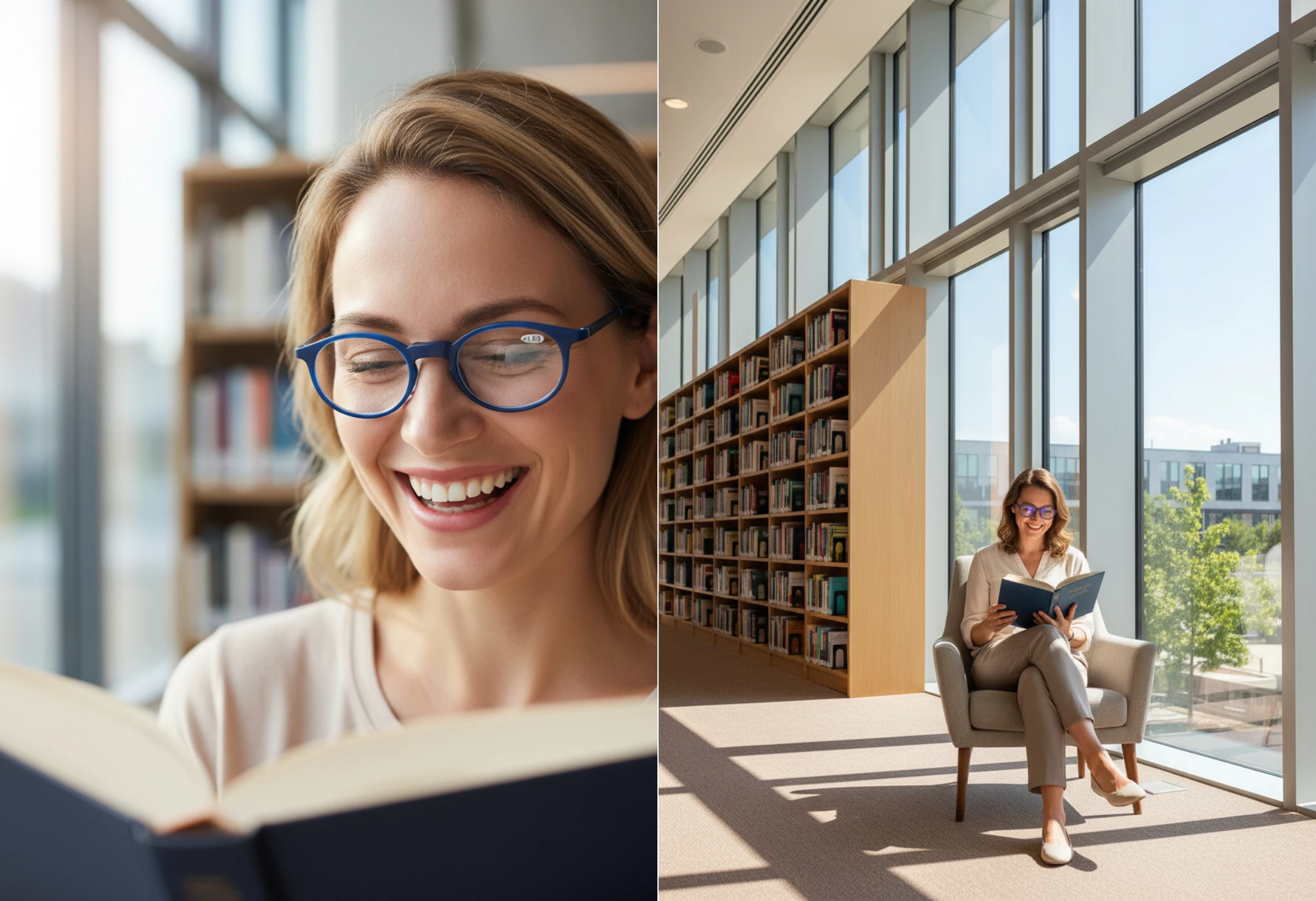2026 Tragbare Magnetische Lesebrille TR90 Lesebrille Anti-Blaulicht Ultraleichte Computerbrille mit Rundem Rahmen – Detail 1