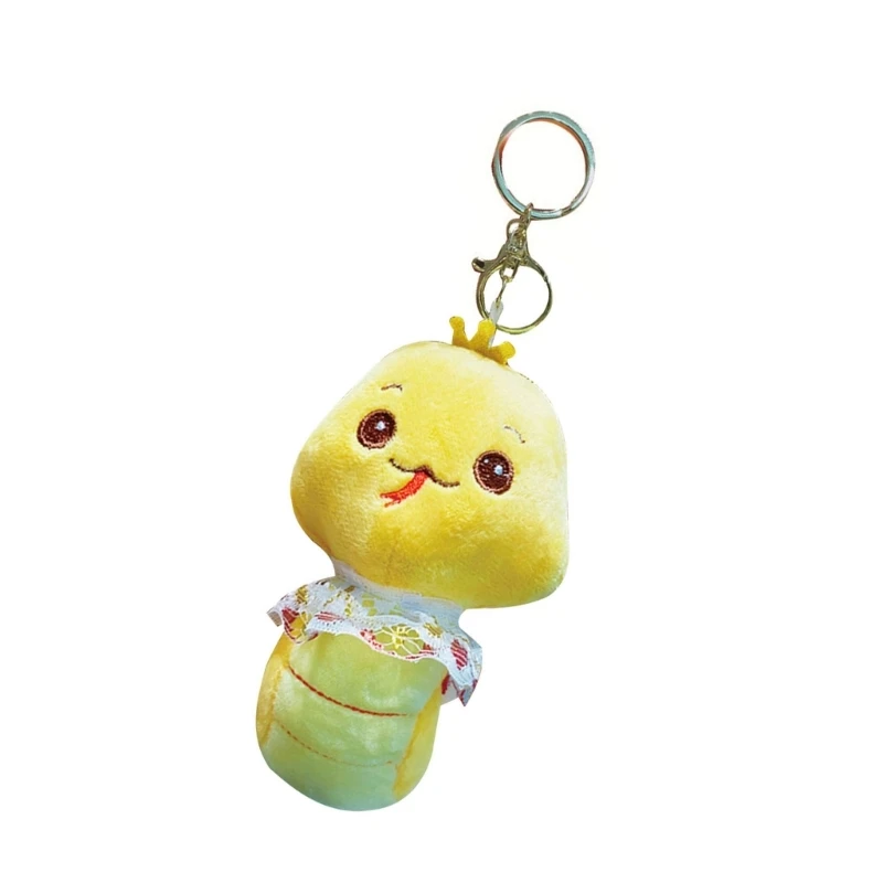 Simulation Snake Keychain for Toy Accessories Gift New Year Prizes for Kids Backpack Children Gift Theme