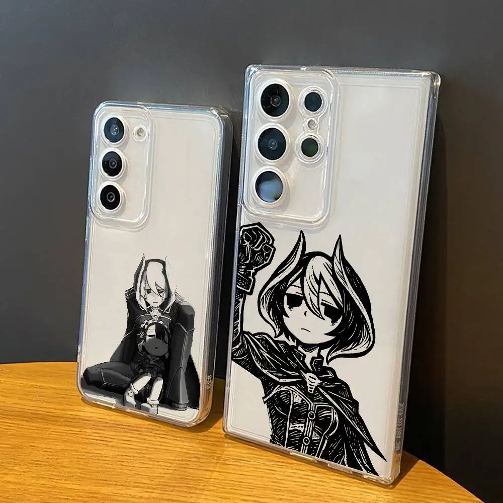 Ozen made in abyss  For Samsung Galaxy S24 S25 S23 S22 S21 Transparent Cover Phone Case