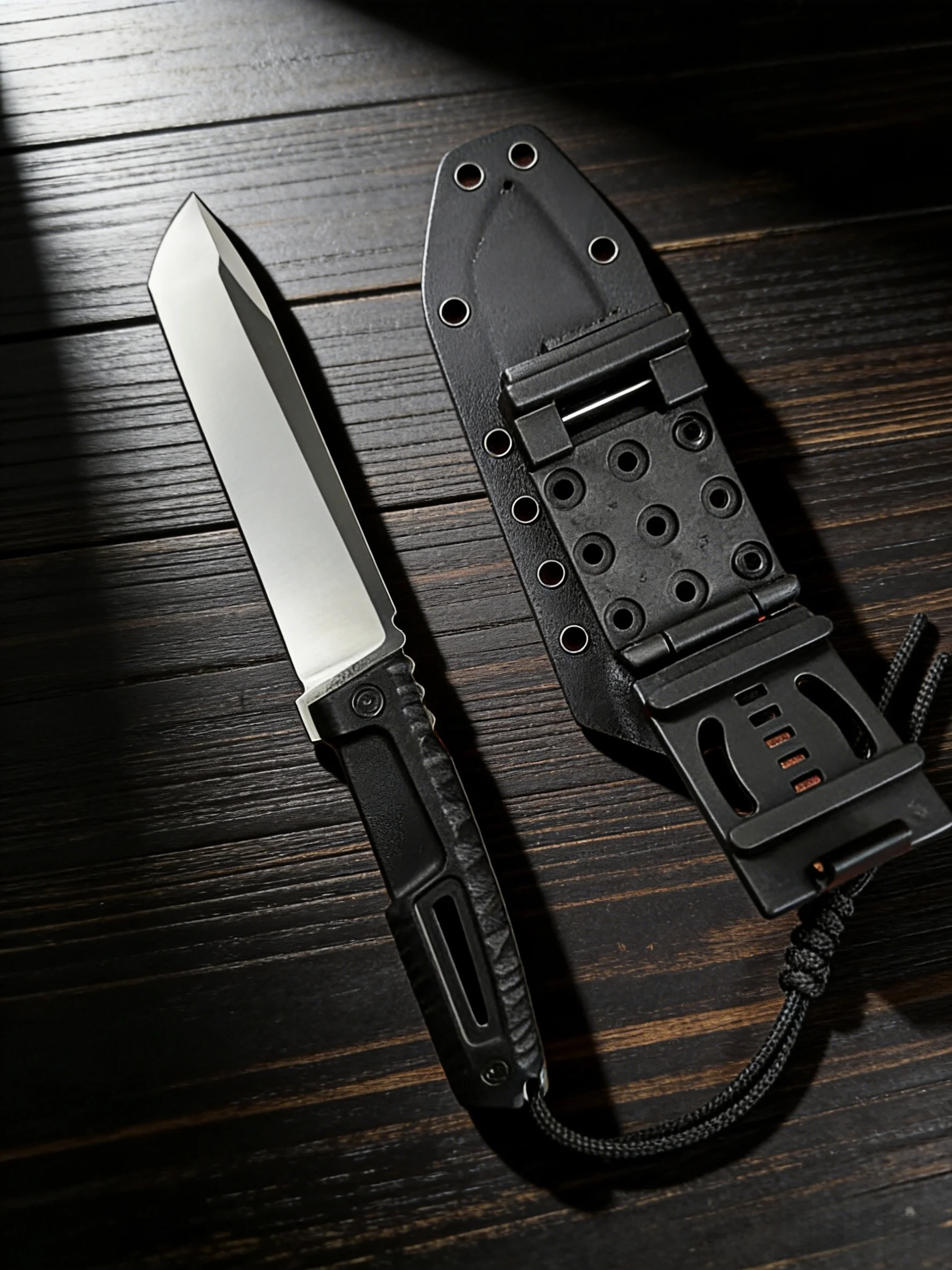 

EXTREMA EDC RATIO - Tuscan outdoor straight knife, N690 steel G10 handle, camping and hiking travel knife, sharp fruit knife