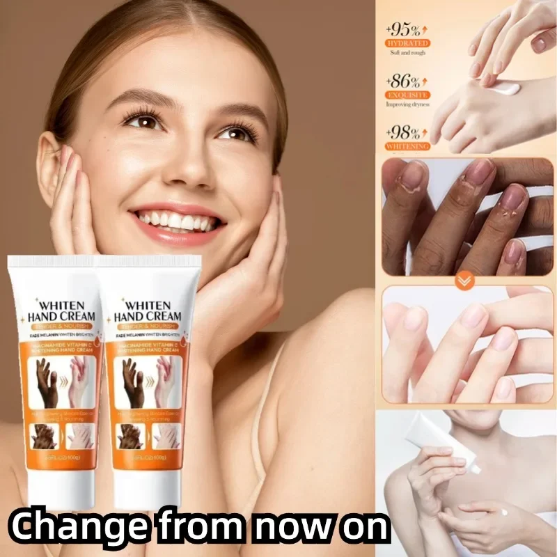 

New Dark Knuckles Fast Brightening Serum Hand Anti Cracking Cream Fingers Brighten Moisturiz Dark Skin Stains Remover Products Y