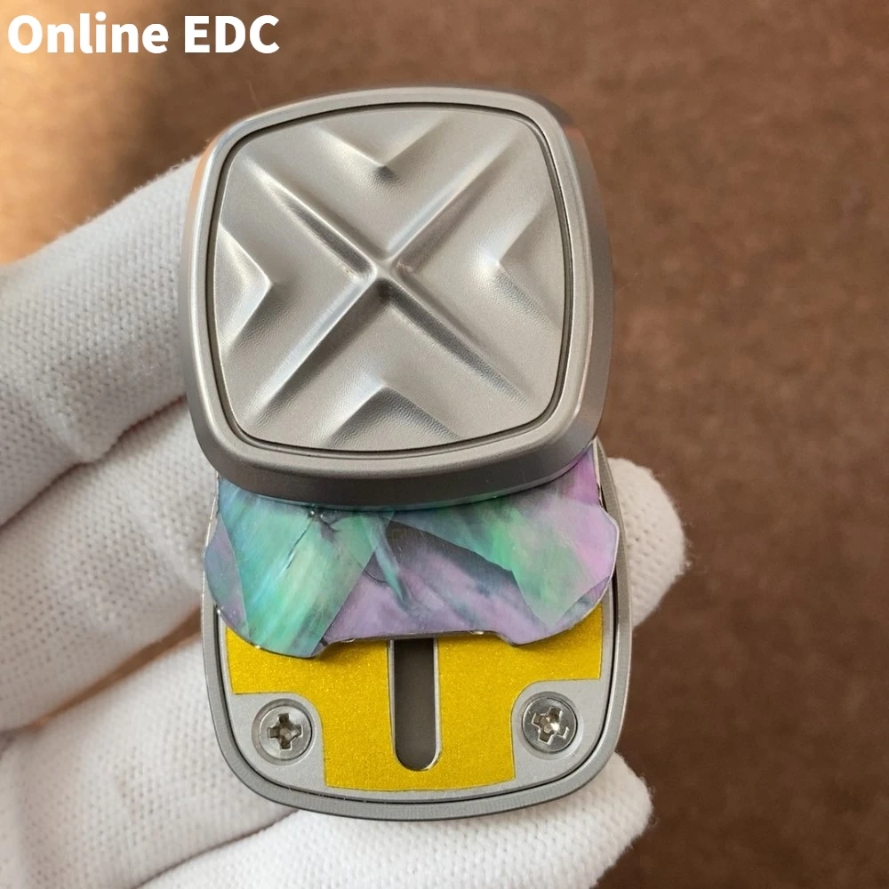 42.cosmo edc xxl aço inoxidável push slider alívio do estresse brinquedo brinquedos para adultos alívio da ansiedade gadgets projetos originais