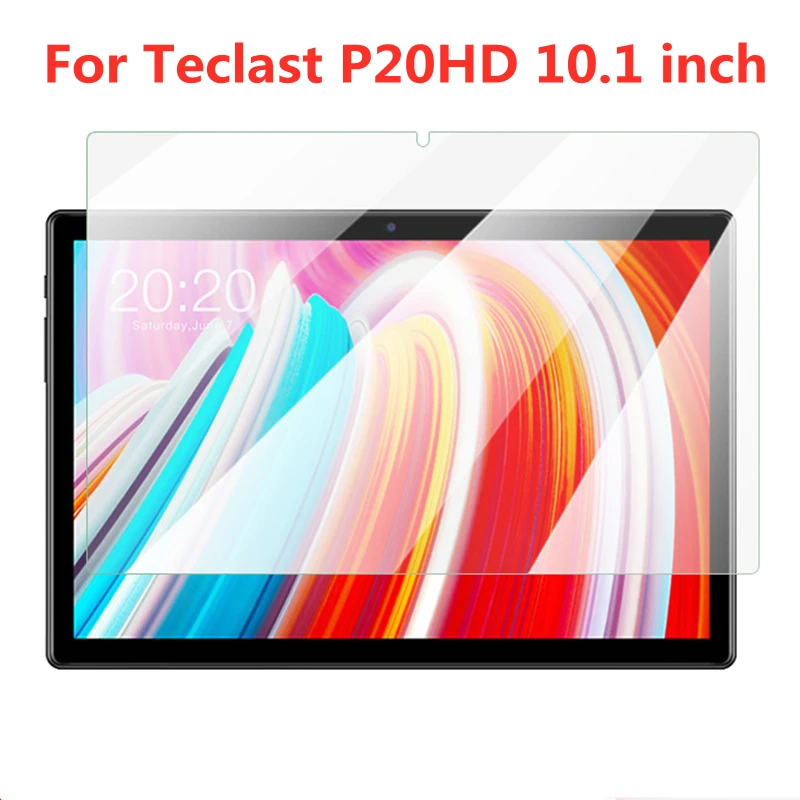 Tableta de vidrio templado para Teclast P20HD, película protectora de pantalla LCD a prueba de arañazos de 10,1 pulgadas