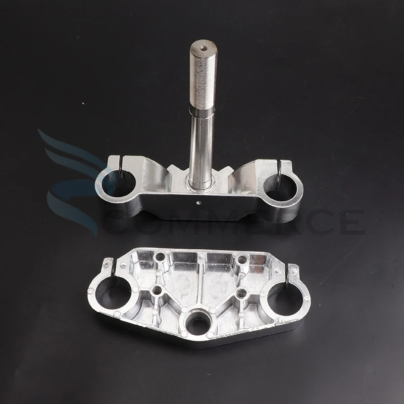 

22mm 7/8" Aluminum Alloy Handlebar Riser Mount Bars 33MM Inverted Motorcycle Shock Absorber Direction Device Moto Accessories