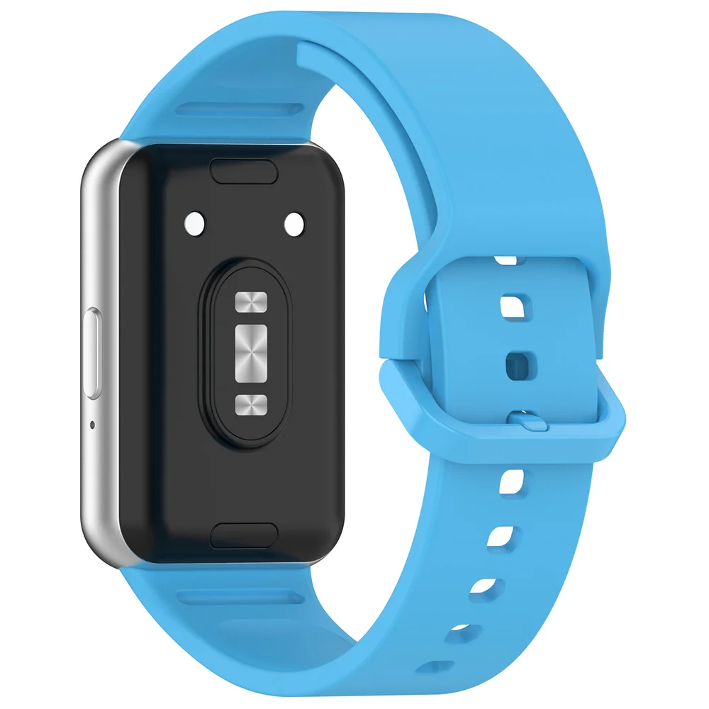 Bracelet de montre en Silicone pour Samsung Galaxy Fit 3, haute qualité, connecteurs en métal non plastique, bracelet réglable, bon à porter