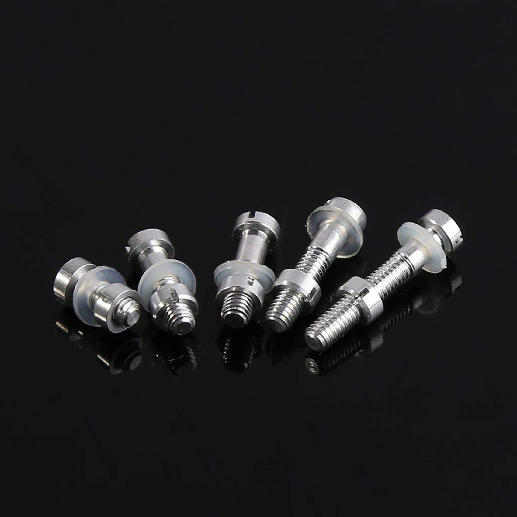 T24C 10Pcs M2.5 Screws Bolt Nut Washers Set Turntable Headshell Cartridge Stylus Mounting Vinyl LP Record Player