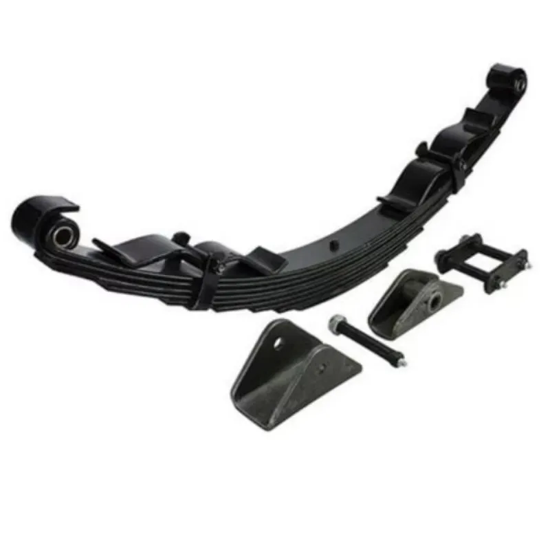 1340 KG Off Road Spring 6 Leaf Shackle Spring Kit Customized Leaf Spring Suspension Parts Parabolic Trailer Leaf