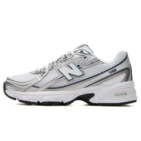 Newbalance (Newbalance) Men's and Women's Shoes, Sports Shoes, 740 Series, Fashionable Couple Style Dad Shoes, Wear-Resistant, Lightweight, Breathable Casual Shoes U740Wn2-D
