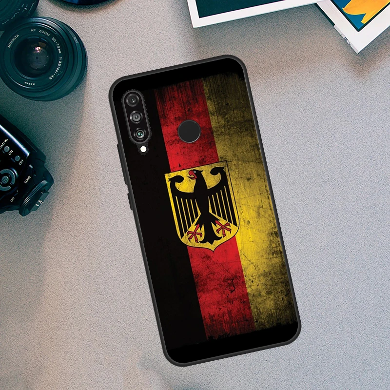 Germany Flag Emblem Case For Huawei Nova 5T 9 10 SE 11 3i 8i 11i Y91 Y60 Y70 Y61 Y90 P20 P40 Lite P30 Pro Cover