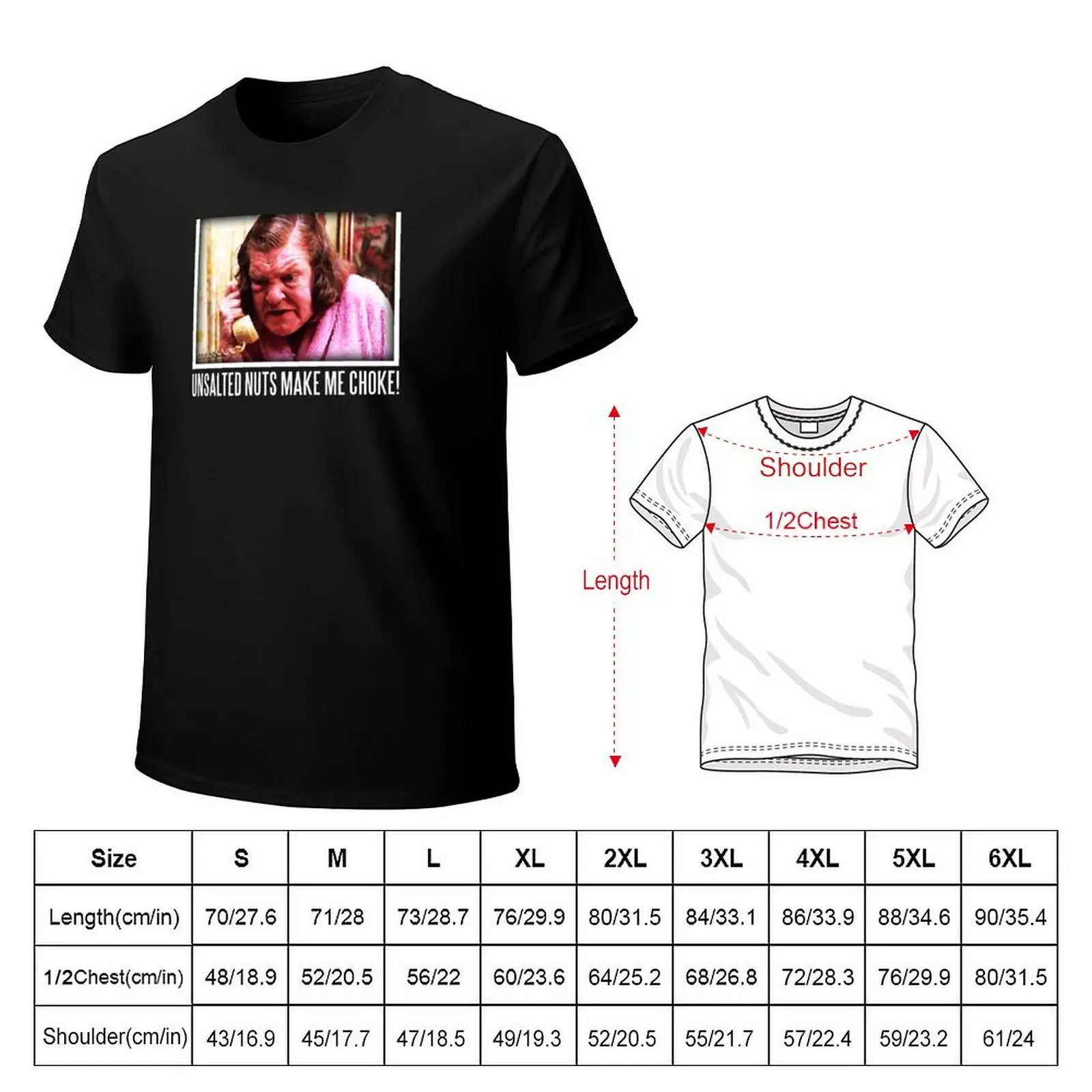 Unsalted Nuts Throw Mama T-Shirt Soft Stretch Short Sleeve Top