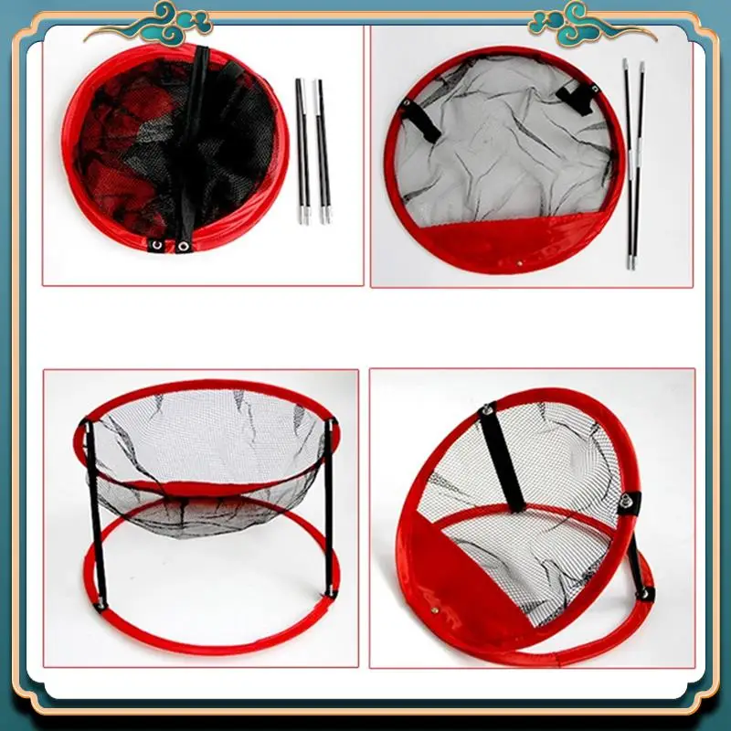 

3Pcs Foldable Golf Chipping Nets Golf Chipping Practice Net Golf Chipping Nets Foldable Cages Target System With Carrying Bag