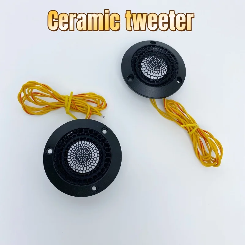 

A Pair High Quality Car Tweeter Speaker，Aluminum Alloy Ceramic Sound Film Stereo Pure Tweeter Speaker，Ceramic Tweeter，Car Audio