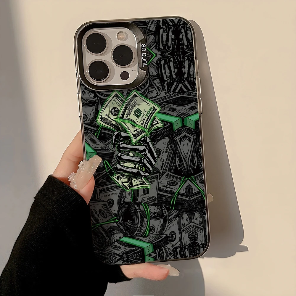 US Dollar Design Phone Case For Samsung Galaxy S26 Ultra S25 Ultra S26 S25 S24 For Samsung S23 S23 FE S22 Cover Funda Silicone