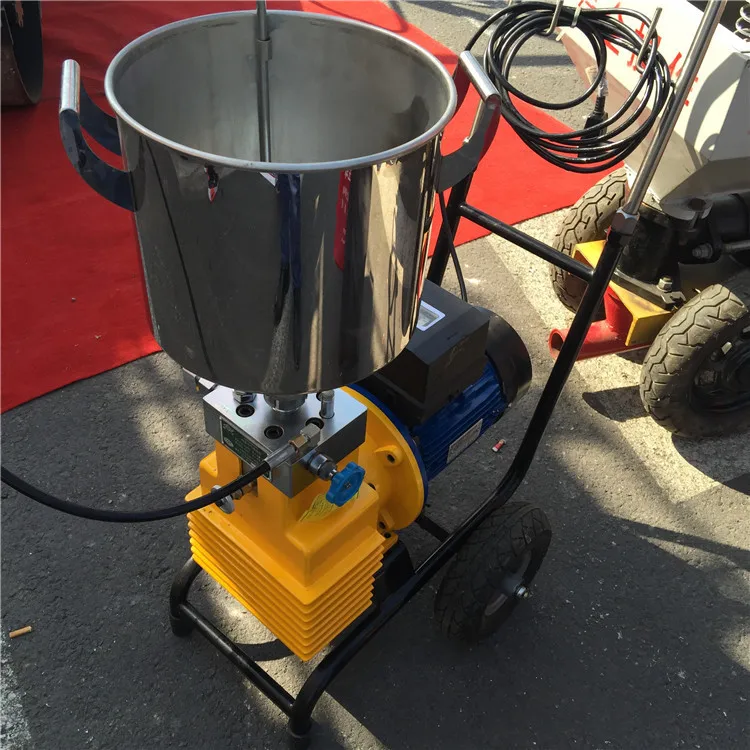 High Pressure Airless Concrete Spraying Machine Popular Manual Wall Putty Cement Plaster Paint Spray Equipment