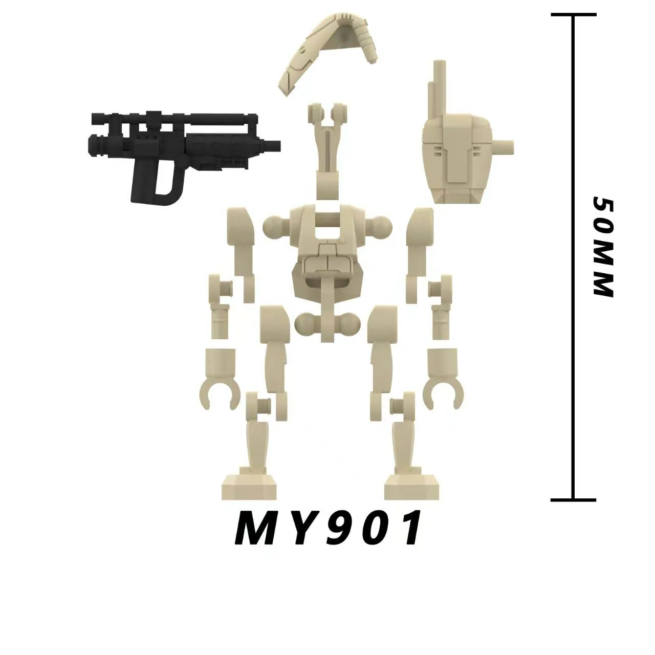 MY901-MY915 Space War Robot Soldier Mini Building Blocks Action Figures Assemble Model Bricks Puzzle Enlighten Collectible Gifts