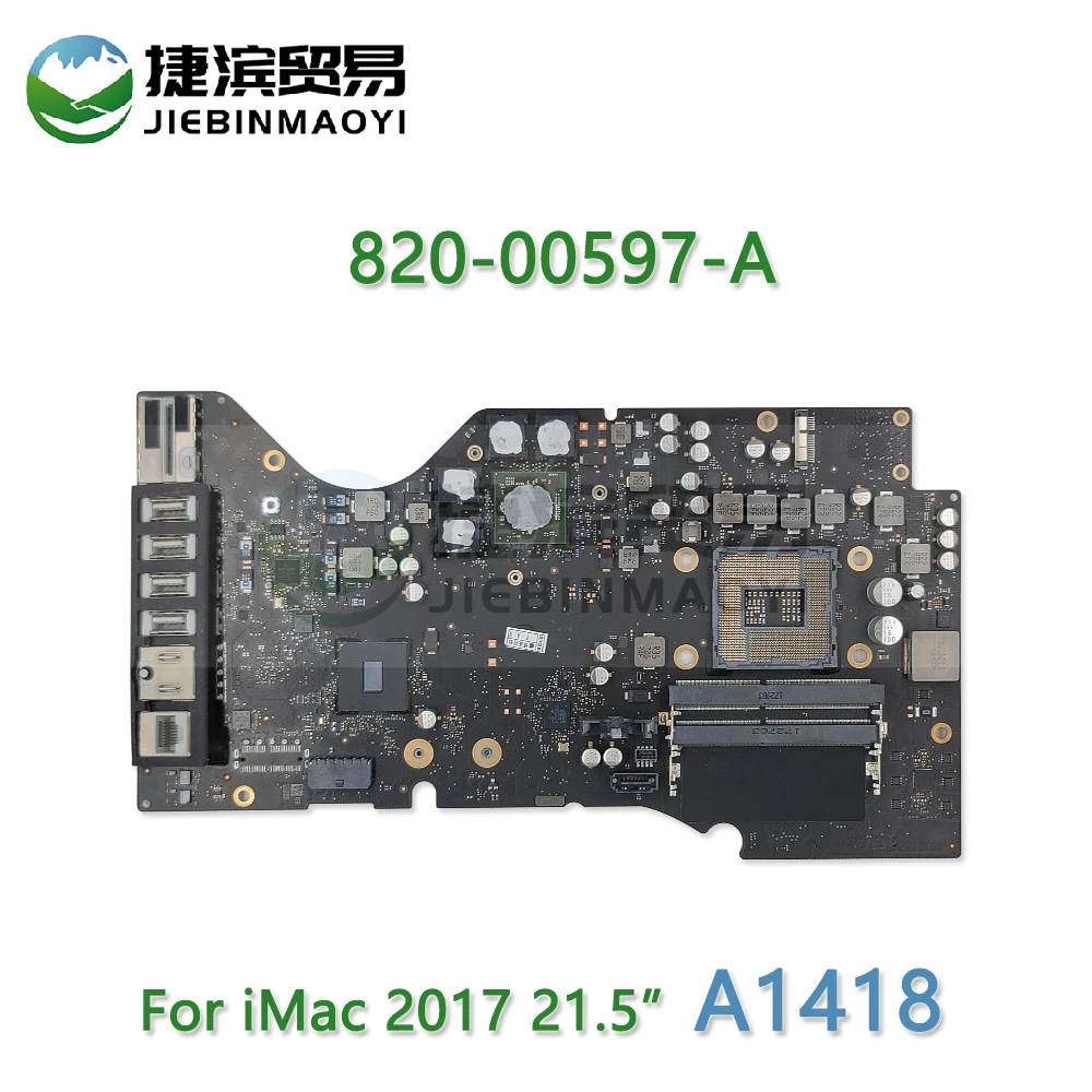 

Original Logic Board For iMac 21.5" A1418 Motherboard 820-00597-A EMC 3069 Excluding CPU AMD Radeon Pro 555 2GB 2017 Year