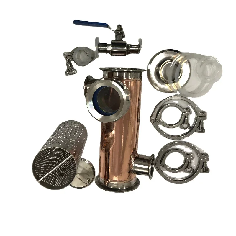 

4 inch copper gin basket distillation equipment