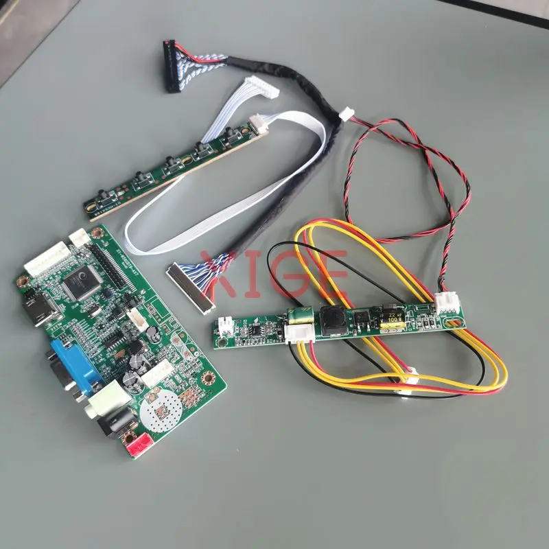 LCD Display Controller Board Fit M215HJJ M215HGE M215HGK M215HGG 1920x1080 30-Pin LVDS 1920*1080 Monitor Screen HDMI+VGA Kit DIY