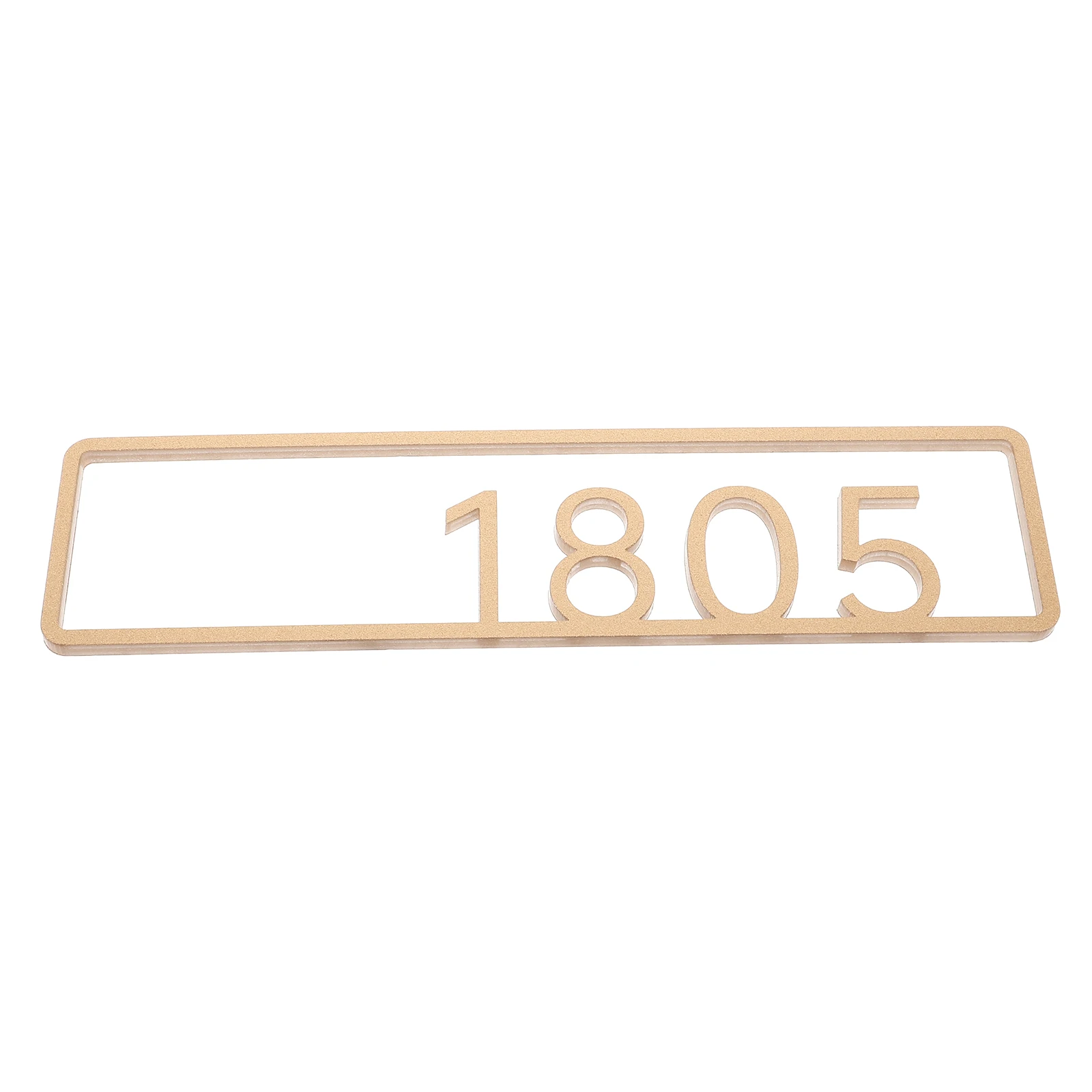 

Adhesive Wall Number Sign Door Plaque Address Numbers For House Mailbox Street Office Durable Easy Install No Screws