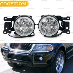 Car Front bumper Fog Light fog lamp Drive Driving Lamp headlight For Mitsubishi Montero Pajero Sport 2000 2001 2002 2003 2004