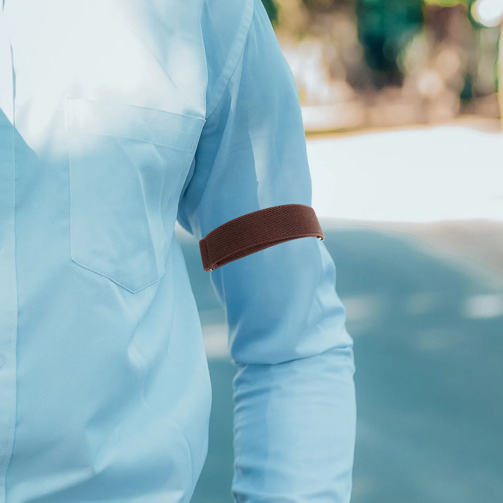 

1Pair Sleeve Garters Elastic Armband Shirt Sleeve Cuffs for Men Women Formal Arm Bands Shirt Garters Stays Arm Bands for Women