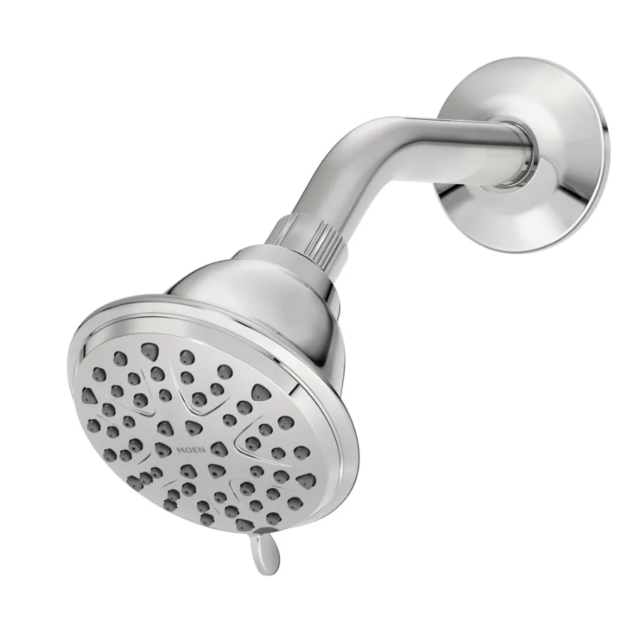 

Attune 8-Spray 4 in. Wall Mount Fixed Shower Head in Chrome
