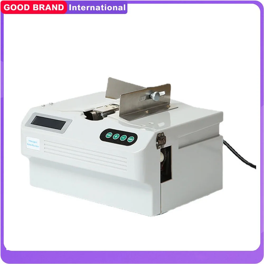 

Paper Hoop Strapping Machine Paper Tape Baler 220V/110V Cross Binding Machine Tying Tool 45W Small Bundling Machine Paper Tap