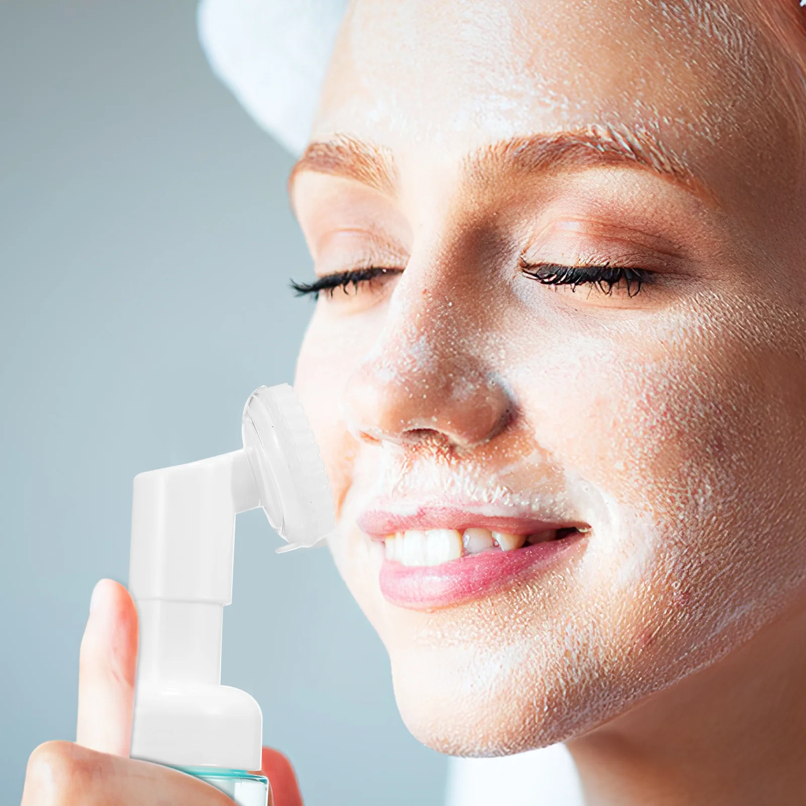 

4Pcs Travel Size Foam Bottles Transparent Refillable Foam Pump Dispenser Portable for Bathroom Kitchen Foaming Bottle