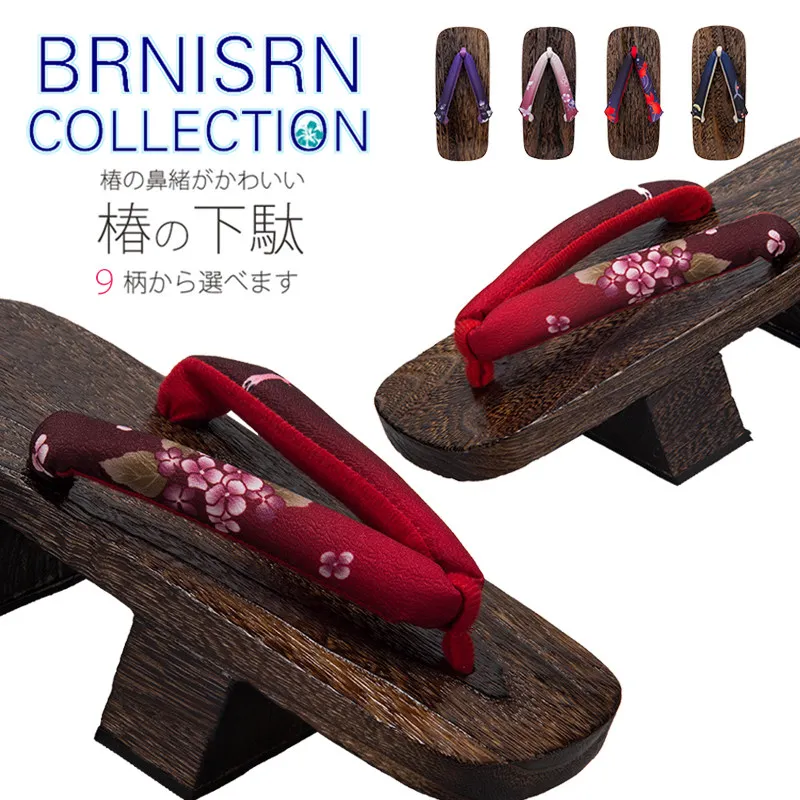 

Японские деревянные сабо Geta, женские традиционные тапочки, деревянная обувь, шлепанцы, восточные сандалии, тапочки для сауны, аниме, косплей