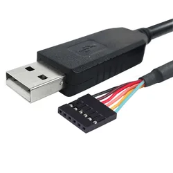 Módulo para Arduino USB a TTL UART, adaptador de Cable serie RS232, Cable de descarga, placa Minnowboard Max, 6 pines FTDI FT232RL FT232