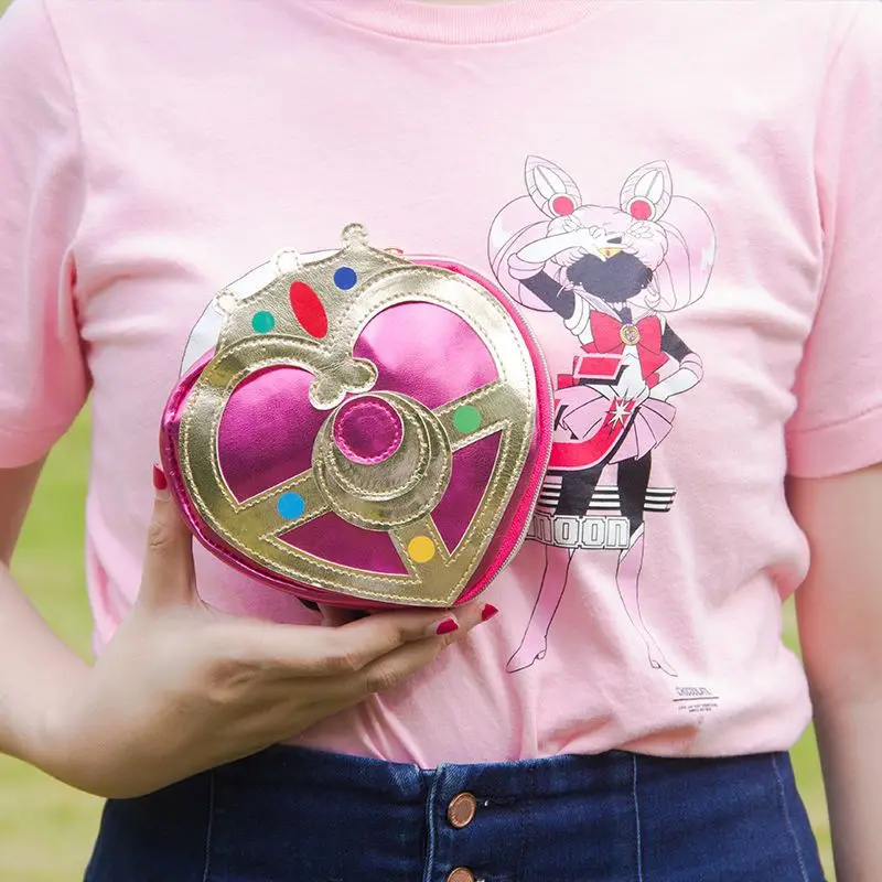 Sailor Moon Tsukino Usagi Cosmic Heart Tote Bag Girls Coin Purse Casual Versatile Large Capacity Shopping Bag Festival Gift view 4