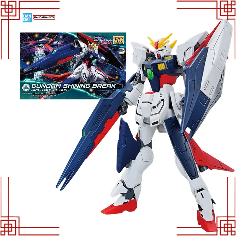 

Bandai Gundam Model Kit Genuine HG 1/144 Shining Break Ark‘s Mobile Suit Anime Action Figure Collection Assembly Model Toy Gifts