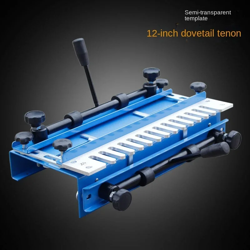 Small Woodworking Machinery Portable Dovetail Rack 12 Inch/24 Inch 1/2 Template Drawer Tenon Dovetail