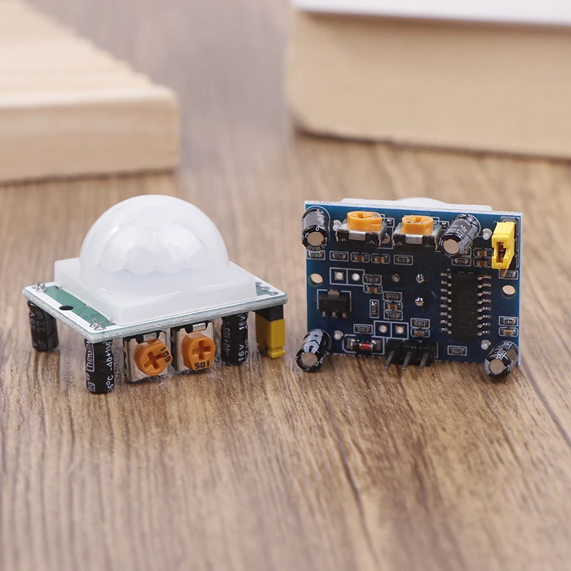 ~5pcs HC-SR501 PIR Infrared Sensor Adjust IR Pyroelectric Infrared PIR Motion Sensor Detector Module For  Raspberry