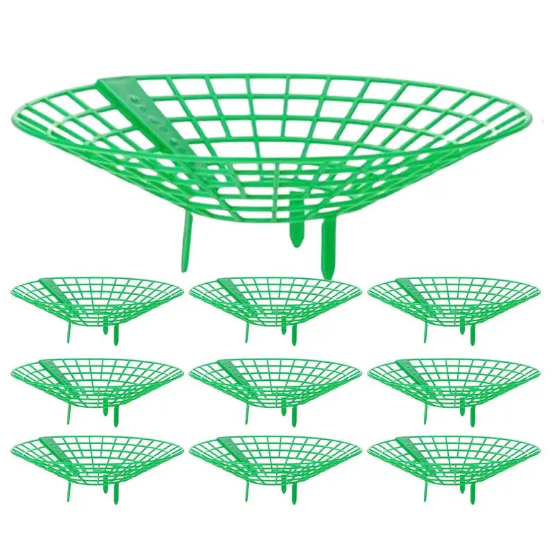 

10Pcs Strawberry Supports Plant Fruit Stand Vegetable Growing Rack With 3 Legs For Protecting Vines Avoid Ground Gardening