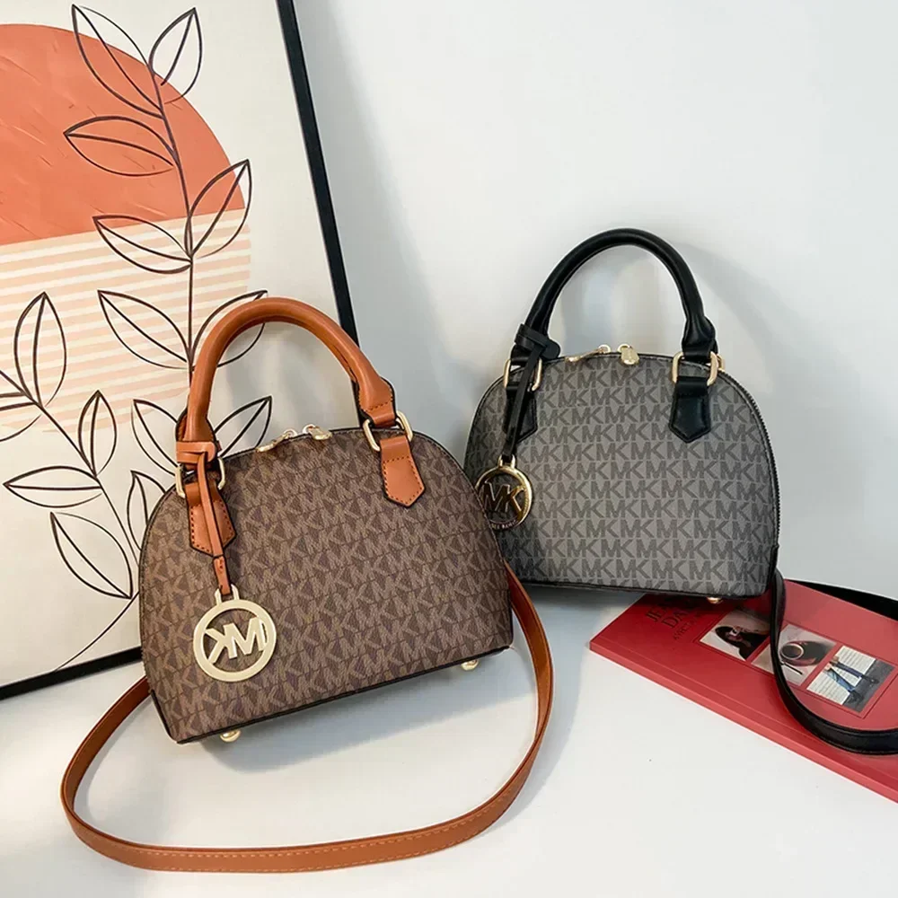 

2025 Новинка! Женская сумка через плечо в форме ракушки | Премиальная кожа | Богатая текстура | Уникальное письмо и винтажное цветочное украшение